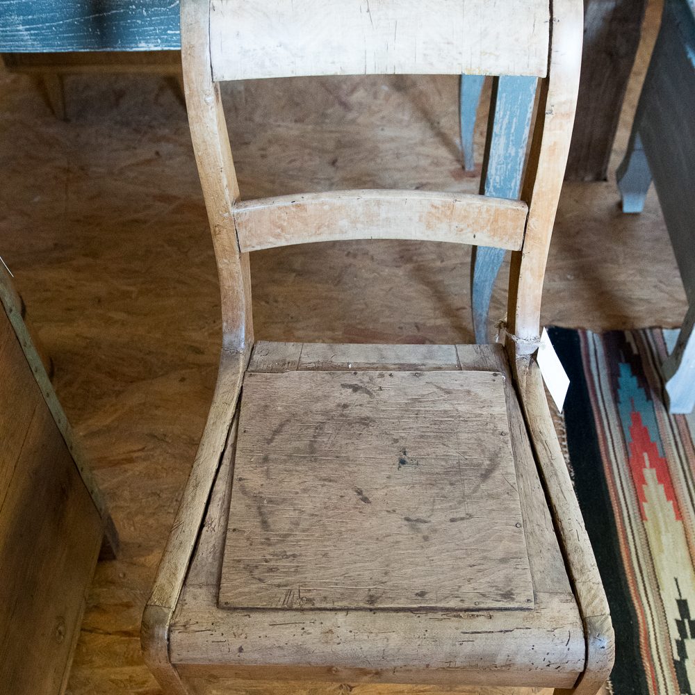 Krzesło po renowacji.
